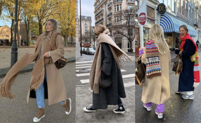 Kabáty a šály: Ako ich kombinovať počas sychravých novembrových dní?