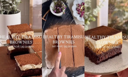 Kto povedal, že fit dezerty musia byť nudné? Zdravé tiramisu brownies si zamiluješ!