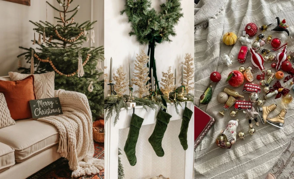 trendy vianočné dekorácie 2025