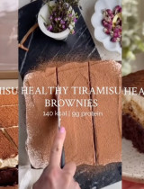 Kto povedal, že fit dezerty musia byť nudné? Zdravé tiramisu brownies si zamiluješ!