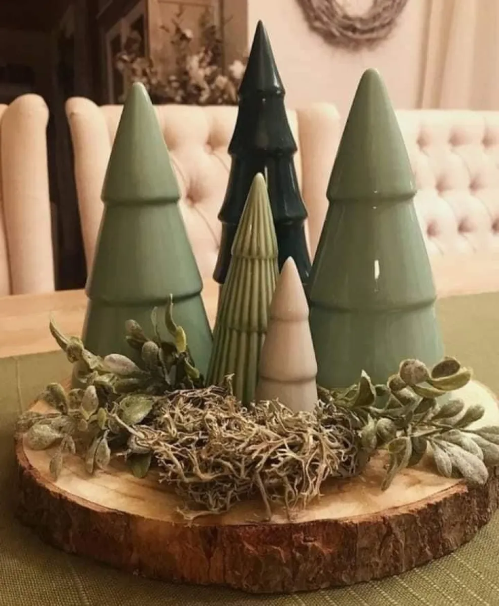 šalviová vianočná výzdoba