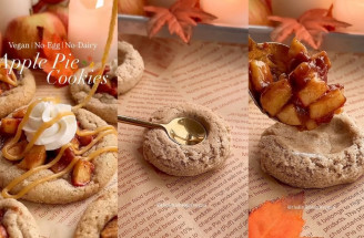 Vegánske jablkové cookies, ktoré hravo tromfnú aj koláč od babičky!