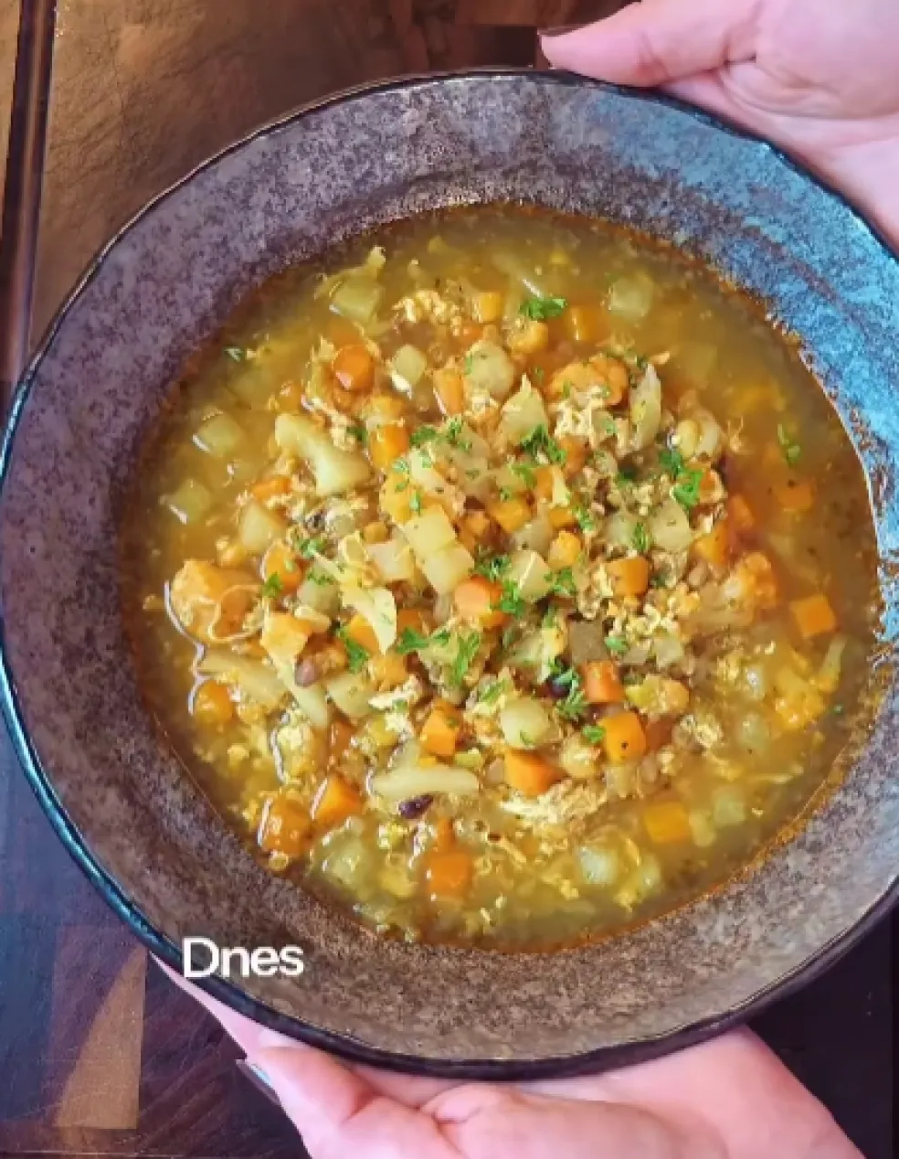 recept na hŕstkovú polievku