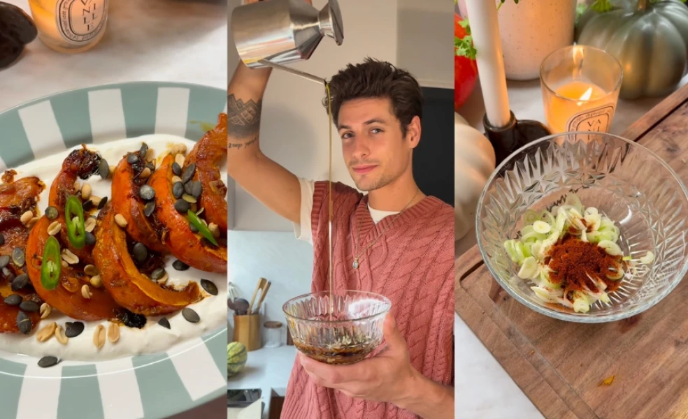 pečená tekvica hokkaido