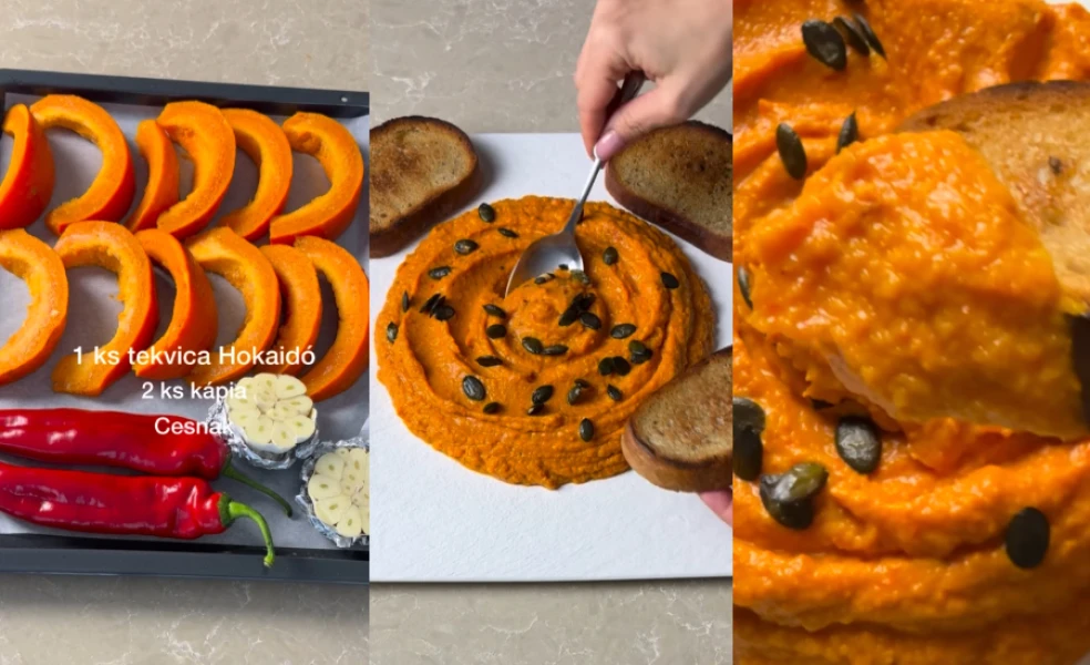 tekvicová nátierka