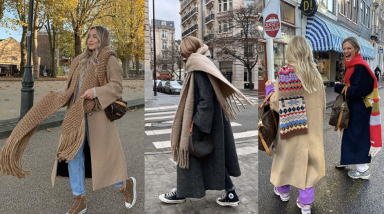 Kabáty a šály: Ako ich kombinovať počas sychravých novembrových dní?