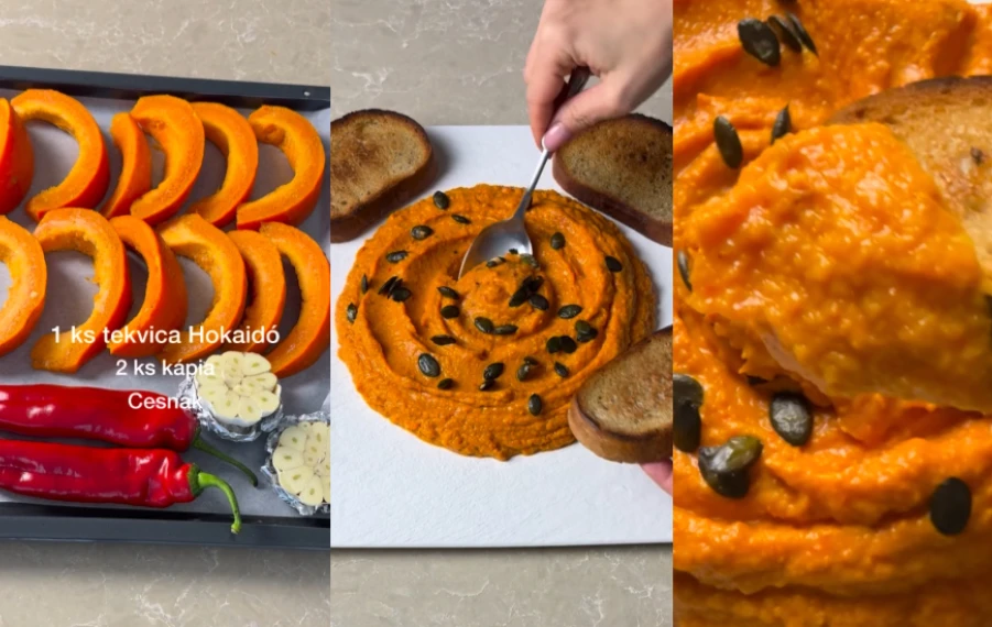 tekvicová nátierka