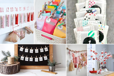 Vyrobte si vlastný adventný kalendár