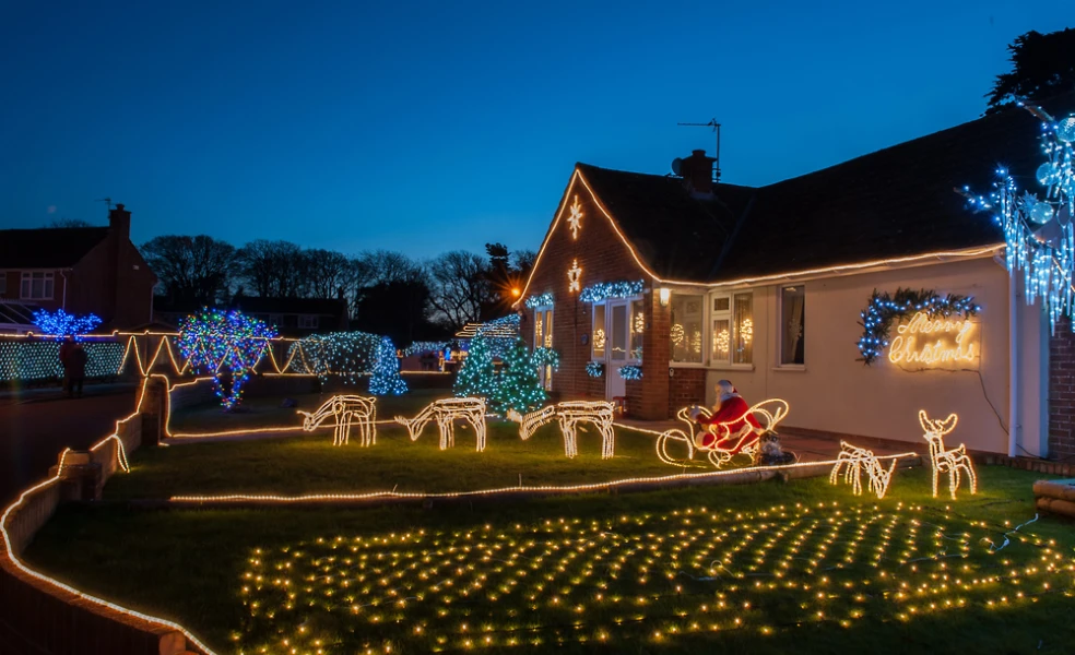 Vianočné LED osvetlenie