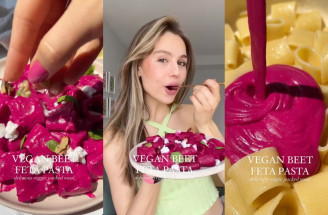 Hľadáš bezmäsitý recept? Objav cestoviny s krémovou cviklovou omáčkou a feta syrom