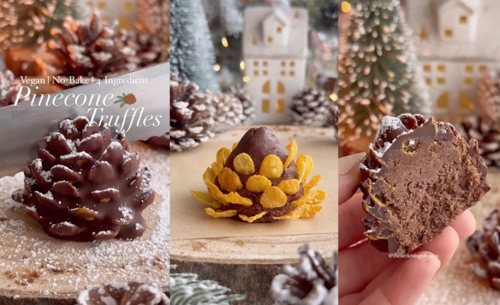 čokoládové šišky recept