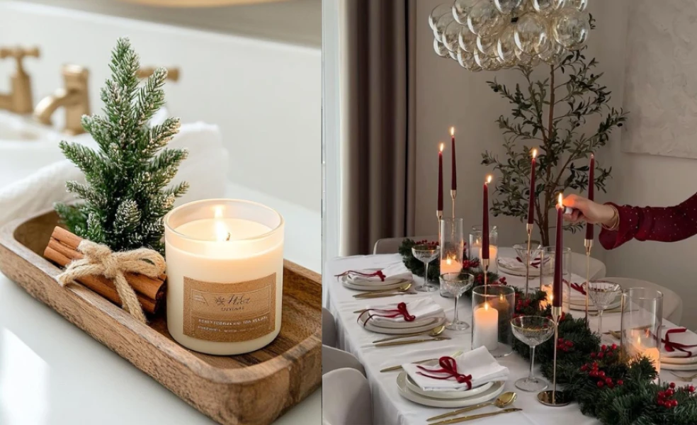 vianočné sviečky 2025