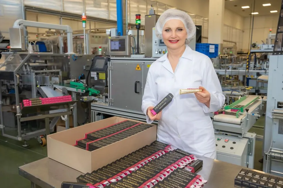 spolumajiteľka značky  Dermacol Věra Komárová