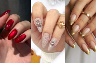 Pre aké vianočné nechty sa rozhodnúť tento rok? Toto sú horúce trendy Vianoc 2025!