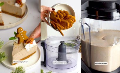 Nepečený perníkový cheesecake: Sviatočná krémová klasika v modernej vegánskej verzii