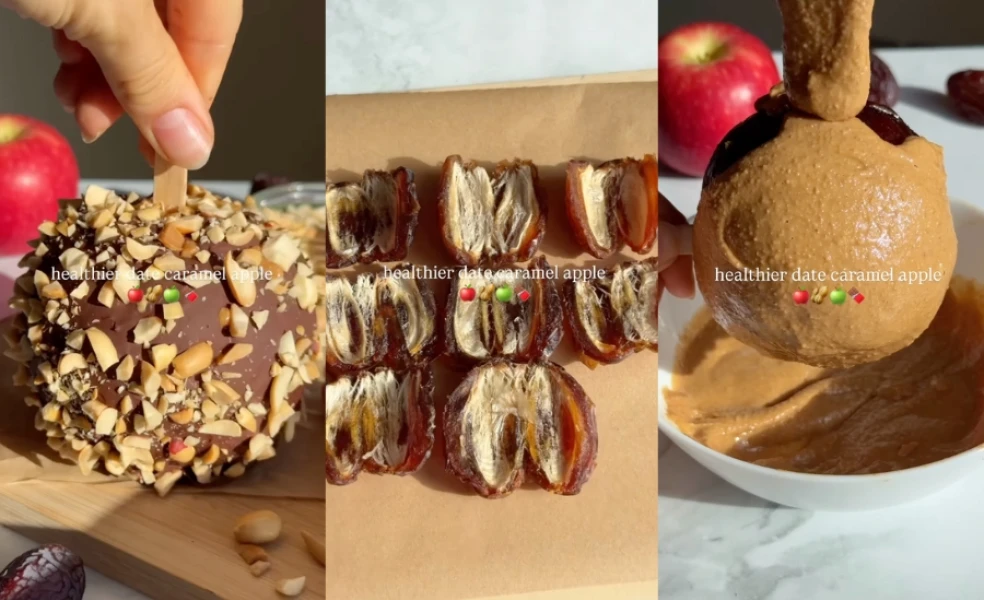 zdravé karamelové jablká