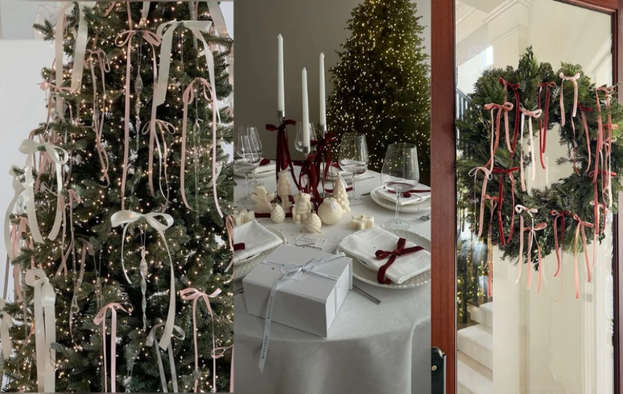 vianočné mašle trendy 2025