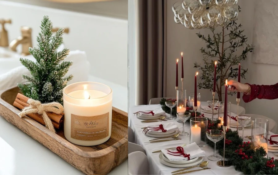 vianočné sviečky 2025