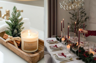 Ako budú voňať Vianoce 2025? TOP trendy pre sviečky, vône, svietniky