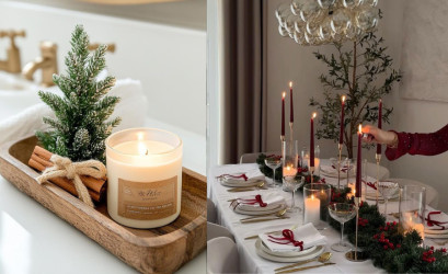 Ako budú voňať Vianoce 2025? TOP trendy pre sviečky, vône, svietniky