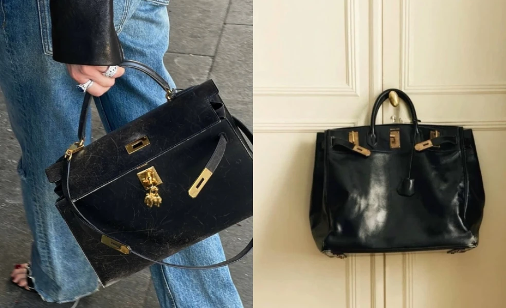 trend distressed kabelky