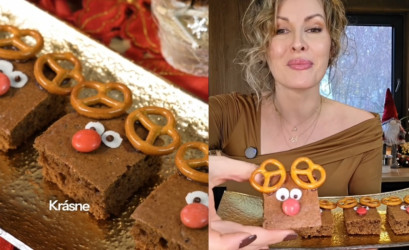 Roztomilé perníkové sobíky podľa Miriam Kalisovej – nadchnú deti aj dospelých