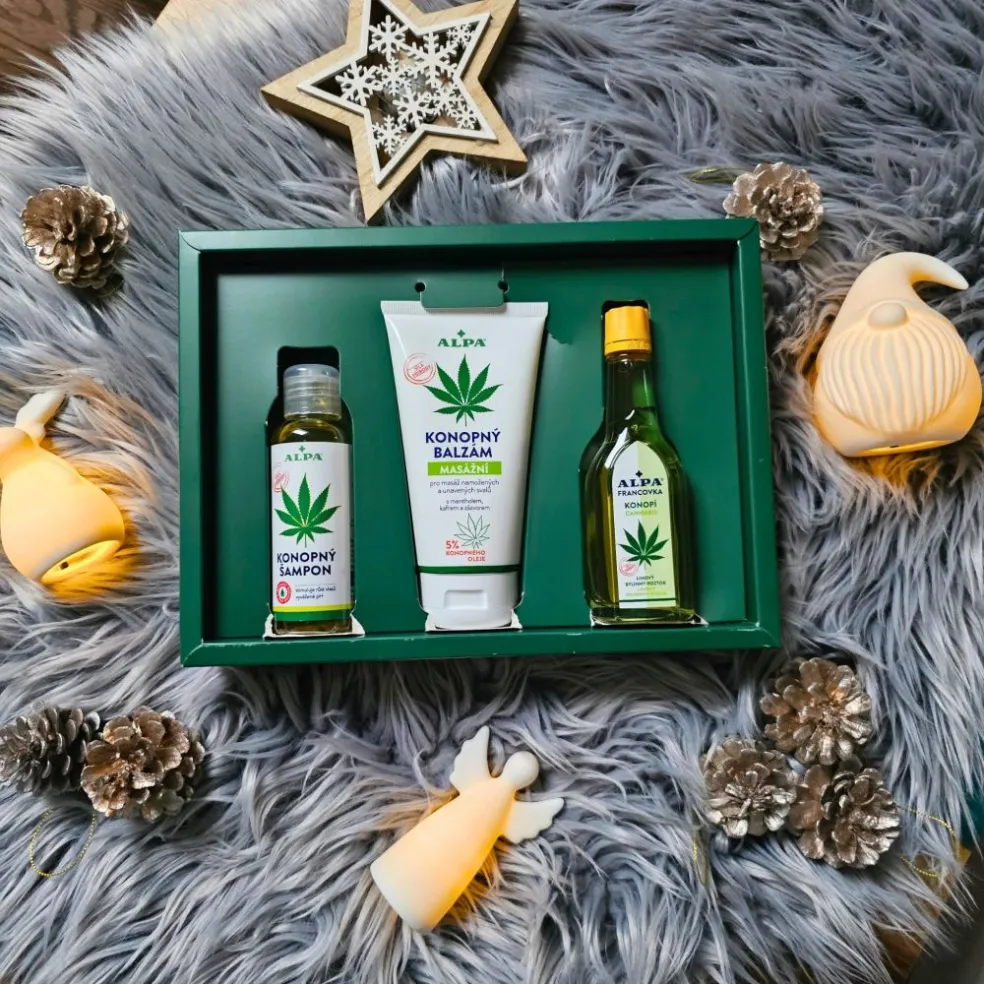 ALPA konopný set produkty