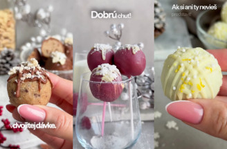 Rýchle nepečené guľky rôznych chutí – vianočné cukrovinky hotové za 10 minút