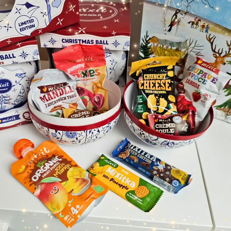 Vianočná guľa plná dobrôt od Mixit