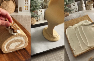 Zabudnite na suché vianočné koláče: Perníková roláda bude mäkká a chutná aj na druhý deň