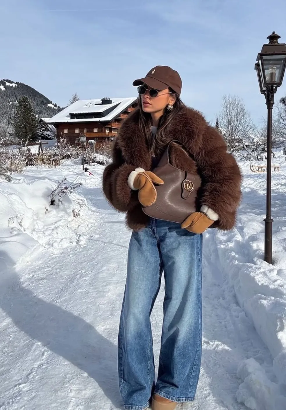 mestský zimný štýl