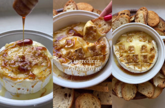 Tip na silvestrovské pohostenie, po ktorom sa len tak zapráši – pečený syr Brie s cesnakom a medom