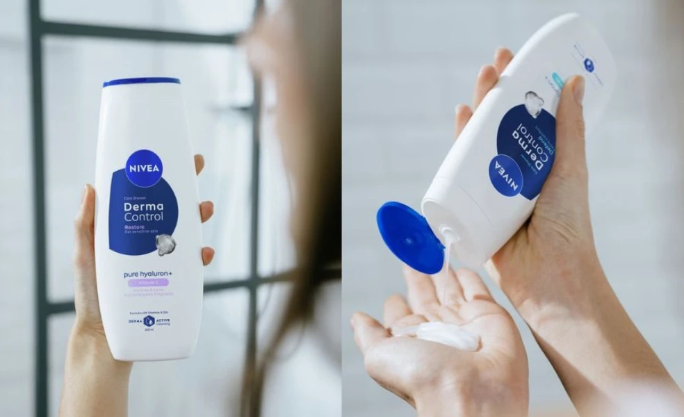 Skinifikácia v sprche derma control nivea