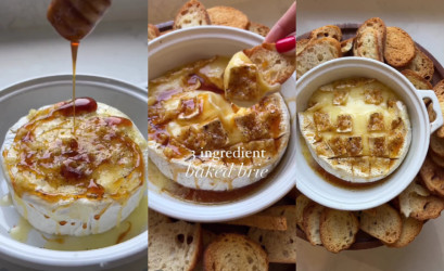 Tip na silvestrovské pohostenie, po ktorom sa len tak zapráši – pečený syr Brie s cesnakom a medom