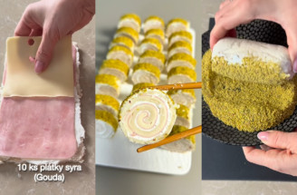 Originálny recept od Kvetky Horváthovej: Silvestrovské chlebíčky ako sushi