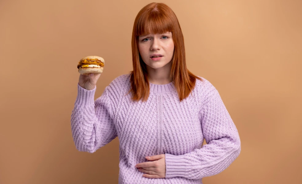 nezdravý vzťah k jedlu