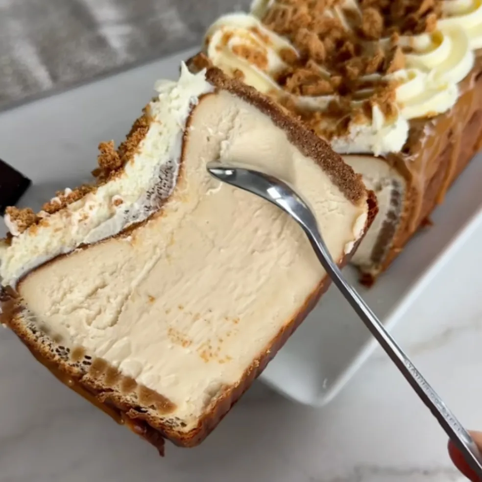 spálený cheesecake