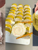 Originálny recept od Kvetky Horváthovej: Silvestrovské chlebíčky ako sushi