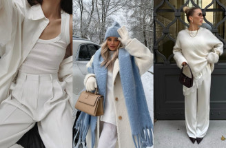 Farba roka 2026 Cloud Dancer v šatníku – 7 inšpirácií, ako ju nosiť