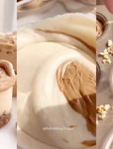 Vegánske mini cheesecaky v štýle Kinder Bueno, ktoré zvládnete bez pečenia