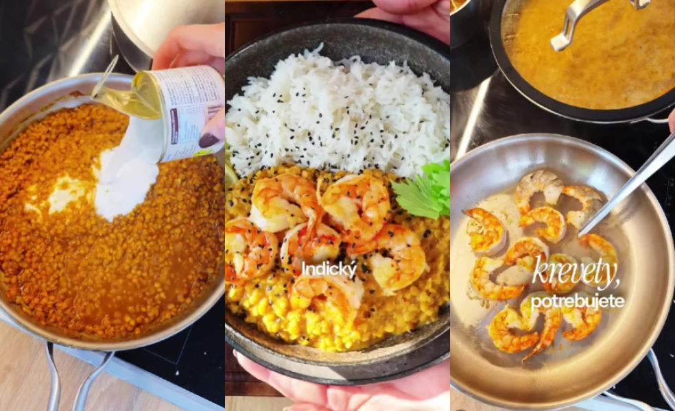 indický dhal z červenej šošovice