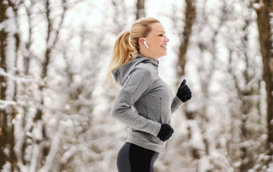 spaľovanie kalórií v zime