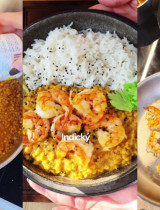 Indický dhal z červenej šošovice s krevetami podľa Miriam Kalisovej