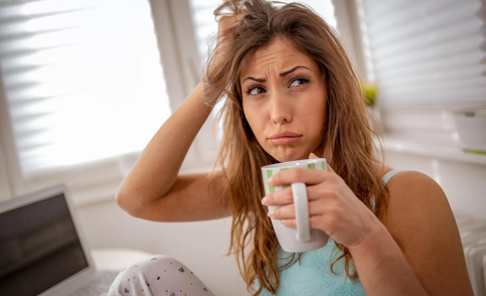 Predávkovanie kávou signály