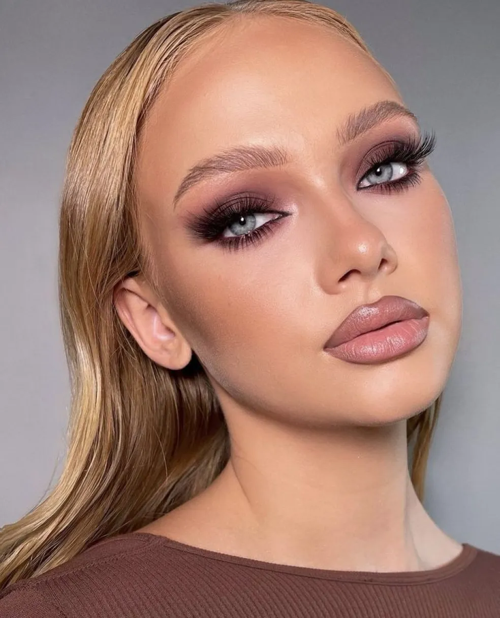 Monochromatický make-up