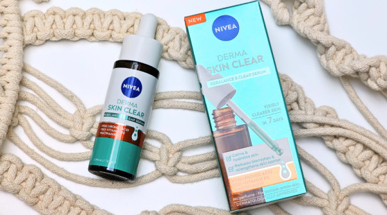 TEST: Pleťové sérum Derma Skin Clear Rebalance & Clear od Nivea