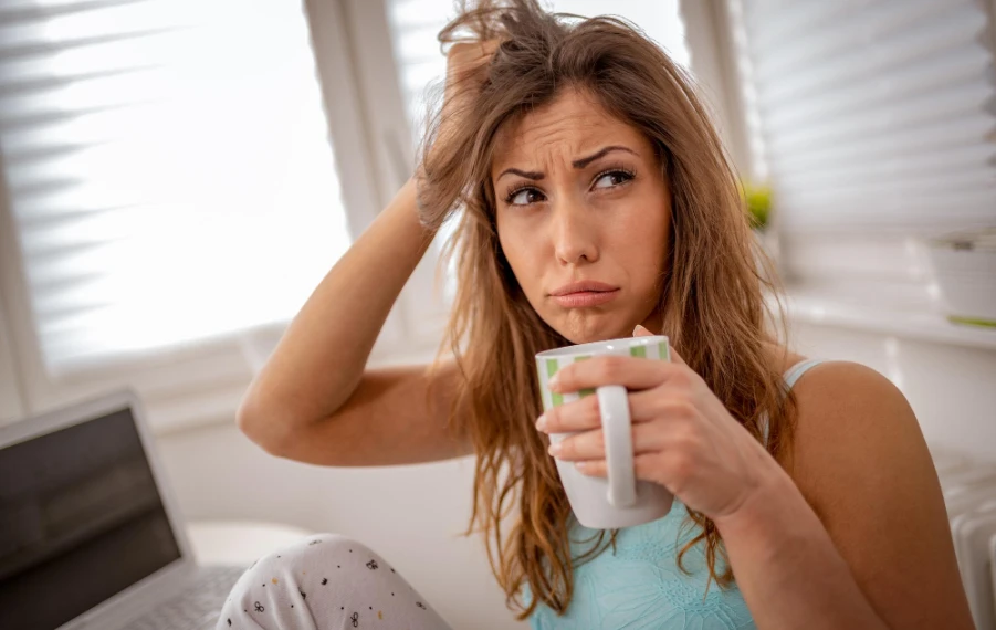 Predávkovanie kávou signály