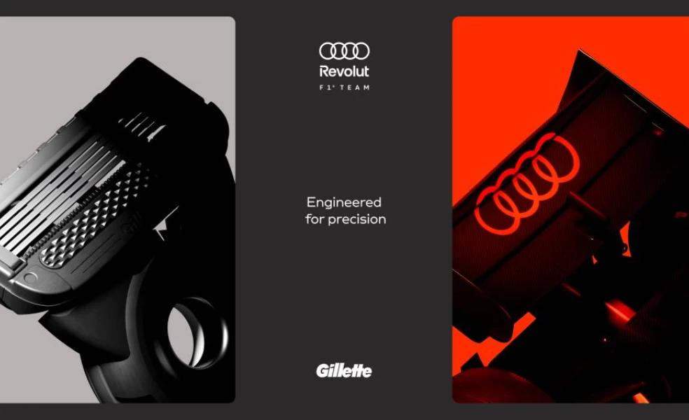 Audi Revolut F1 Team uzavrel partnerstvo s Gillette