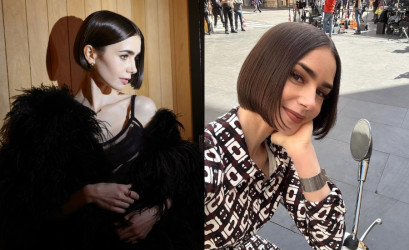 Lily Collins zmenila hru: Krátky účes v podobe bixie cut bude v roku 2026 všade!