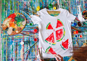 Buď originálna a skús si vytvoriť tričko podľa vlastných predstáv!